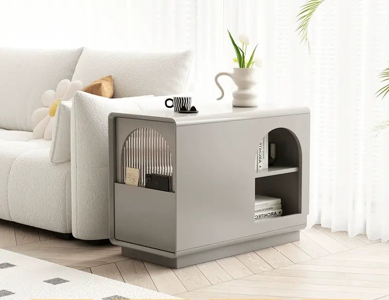 LINYUE Ivy Cream Style Movable Side Table - Image 3