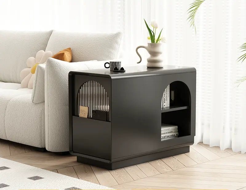 LINYUE Ivy Cream Style Movable Side Table - Image 4