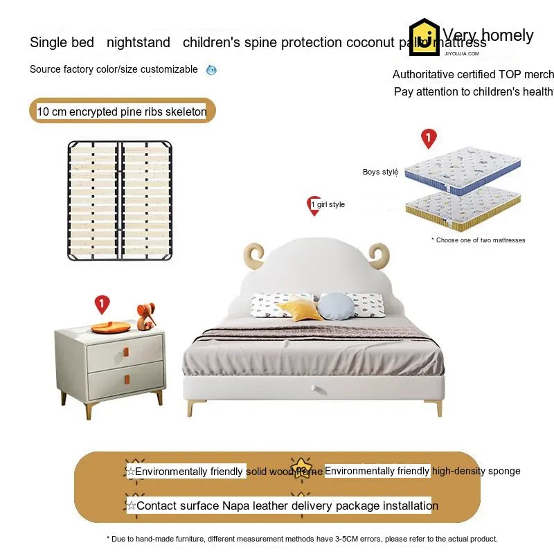 MORNING FOREST Oliver Stylish Solid Wood Bed - Image 11