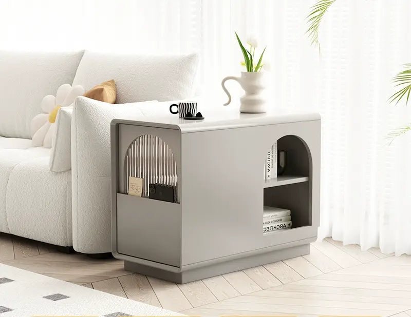 LINYUE Ivy Cream Style Movable Side Table - Image 7